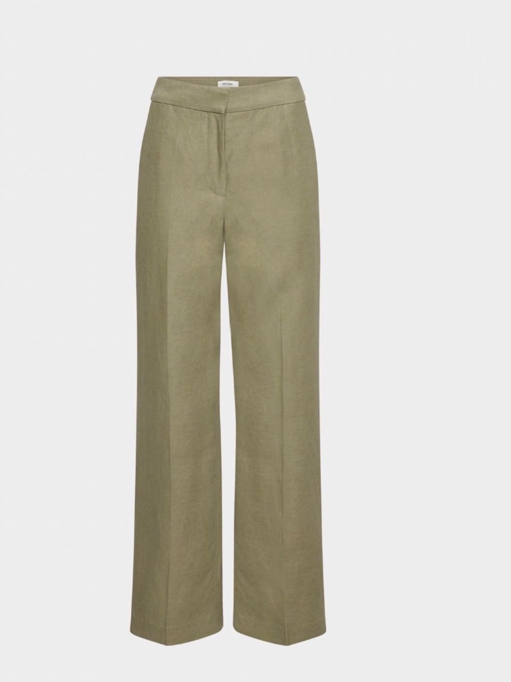 Aritzia limitless pants linen size 12 sundried olive